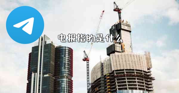 电报指的是什么
