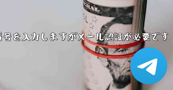 紙飛行機は携帯電話番号を入力しますがメール認証が必要です