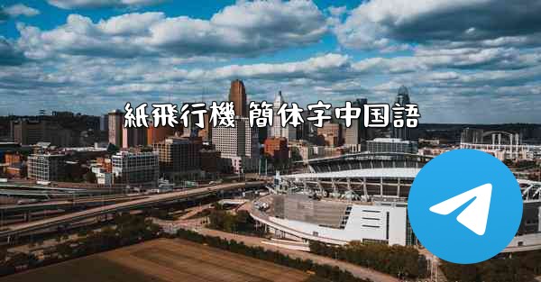 紙飛行機 簡体字中国語