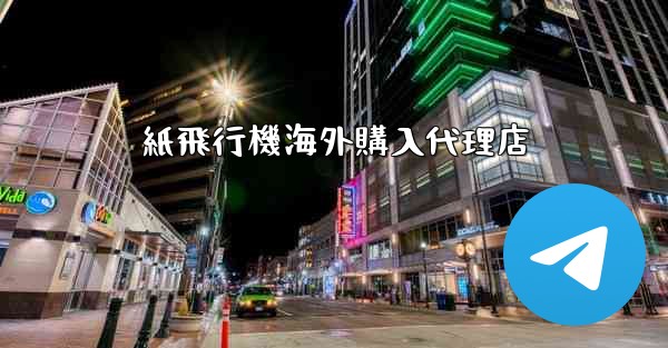 紙飛行機海外購入代理店