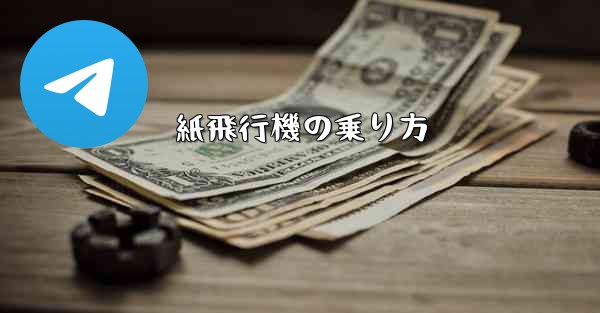 紙飛行機の乗り方