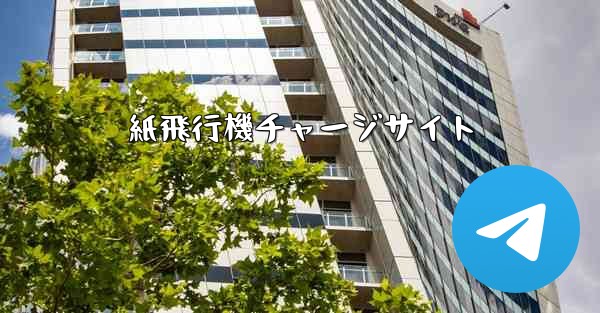 紙飛行機チャージサイト