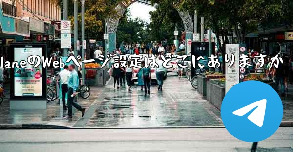 Paper PlaneのWebページ設定はどこにありますか