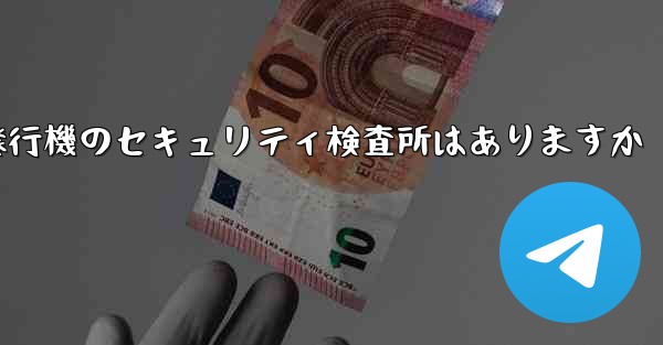 紙飛行機のセキュリティ検査所はありますか