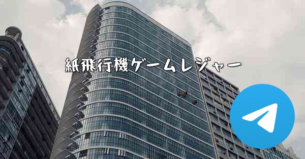 紙飛行機ゲームレジャー