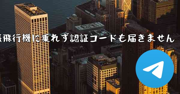 紙飛行機に乗れず認証コードも届きません