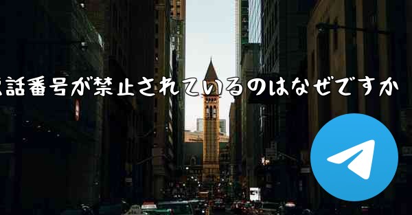 Paper Plane の携帯電話番号が禁止されているのはなぜですか