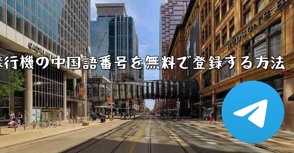 紙飛行機の中国語番号を無料で登録する方法