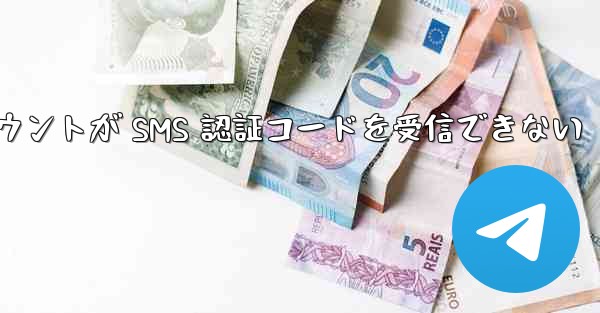 紙飛行機の登録アカウントが SMS 認証コードを受信できない