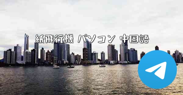 紙飛行機 パソコン 中国語