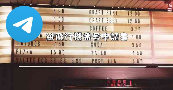 紙飛行機番号申請書