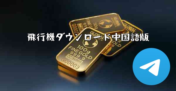 飛行機ダウンロード中国語版