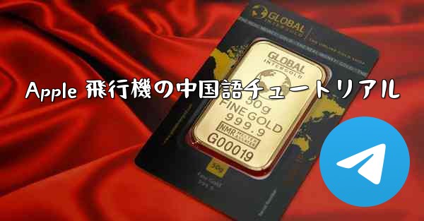 Apple 飛行機の中国語チュートリアル