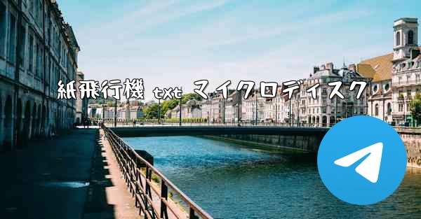 紙飛行機 txt マイクロディスク