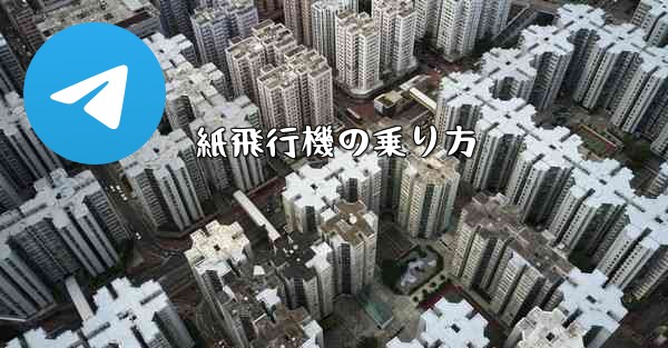 紙飛行機の乗り方