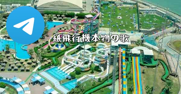 紙飛行機本物の歌