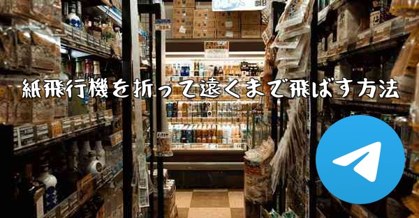 紙飛行機を折って遠くまで飛ばす方法