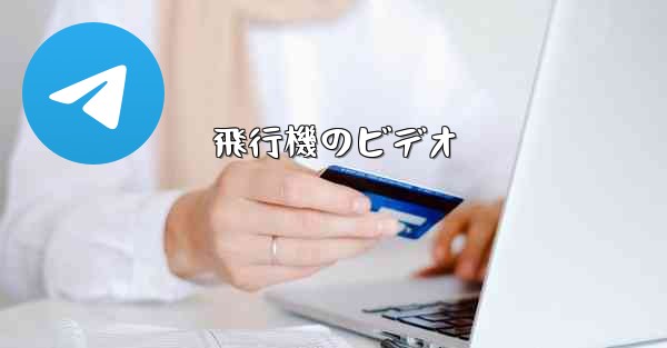 飛行機のビデオ