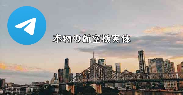 本物の航空機実体