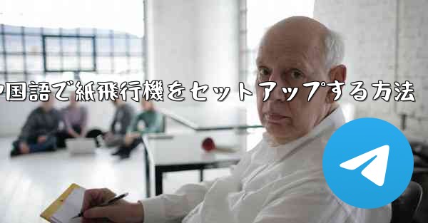簡体字中国語で紙飛行機をセットアップする方法