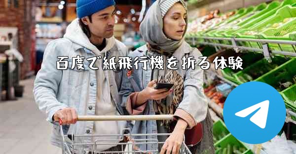 百度で紙飛行機を折る体験
