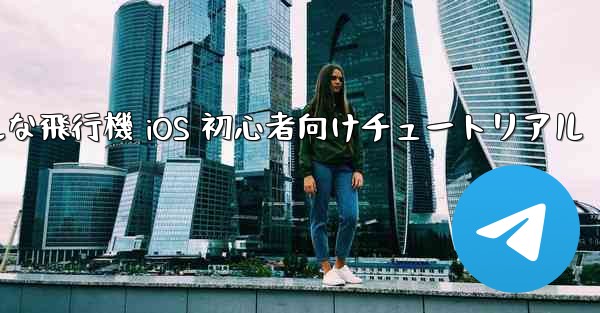 シンプルな飛行機 iOS 初心者向けチュートリアル