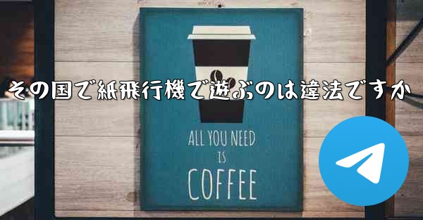 その国で紙飛行機で遊ぶのは違法ですか
