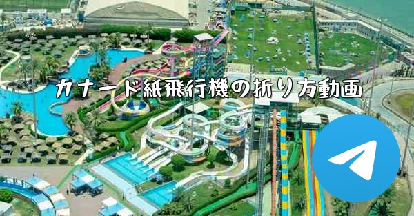カナード紙飛行機の折り方動画