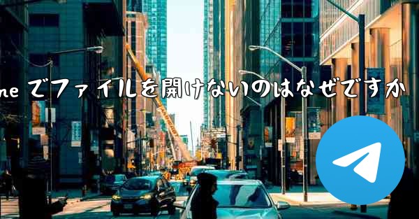 Paper Plane でファイルを開けないのはなぜですか