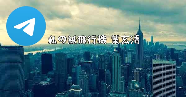 私の紙飛行機 葉玄清