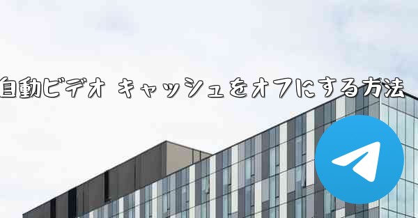 Paper Plane で自動ビデオ キャッシュをオフにする方法