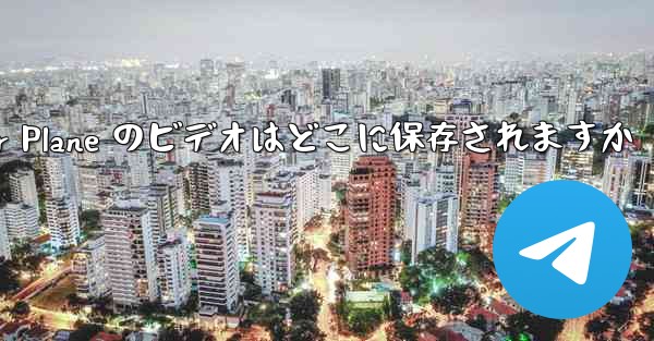 Paper Plane のビデオはどこに保存されますか