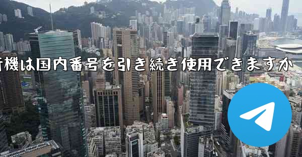 紙飛行機は国内番号を引き続き使用できますか