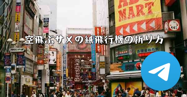 空飛ぶサメの紙飛行機の折り方