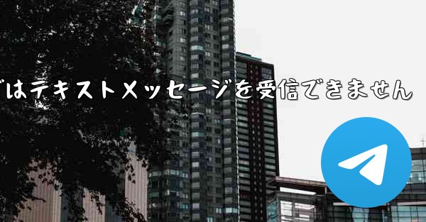 Paper Planeの国内携帯電話番号ではテキストメッセージを受信できません