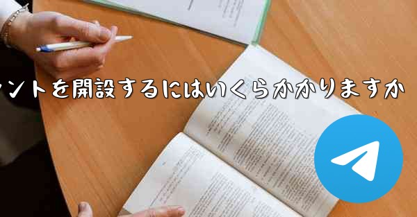 紙飛行機のアカウントを開設するにはいくらかかりますか