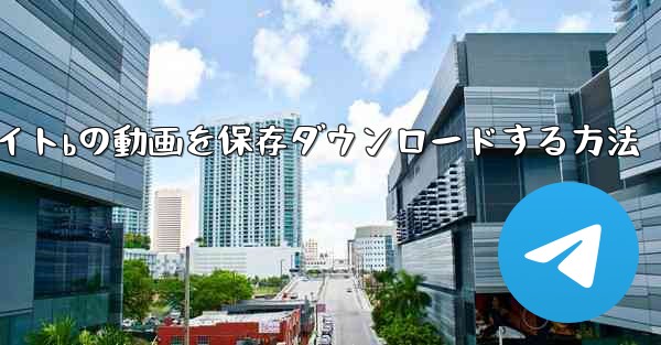 サイトbの動画を保存ダウンロードする方法