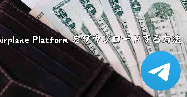 Apple 携帯電話に Airplane Platform をダウンロードする方法