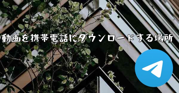サイト b の動画を携帯電話にダウンロードする場所