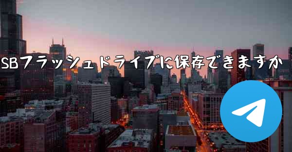 iPadからダウンロードしたビデオはUSBフラッシュドライブに保存できますか