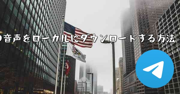 ステーション b の音声をローカルにダウンロードする方法