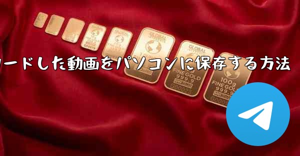 b局からダウンロードした動画をパソコンに保存する方法